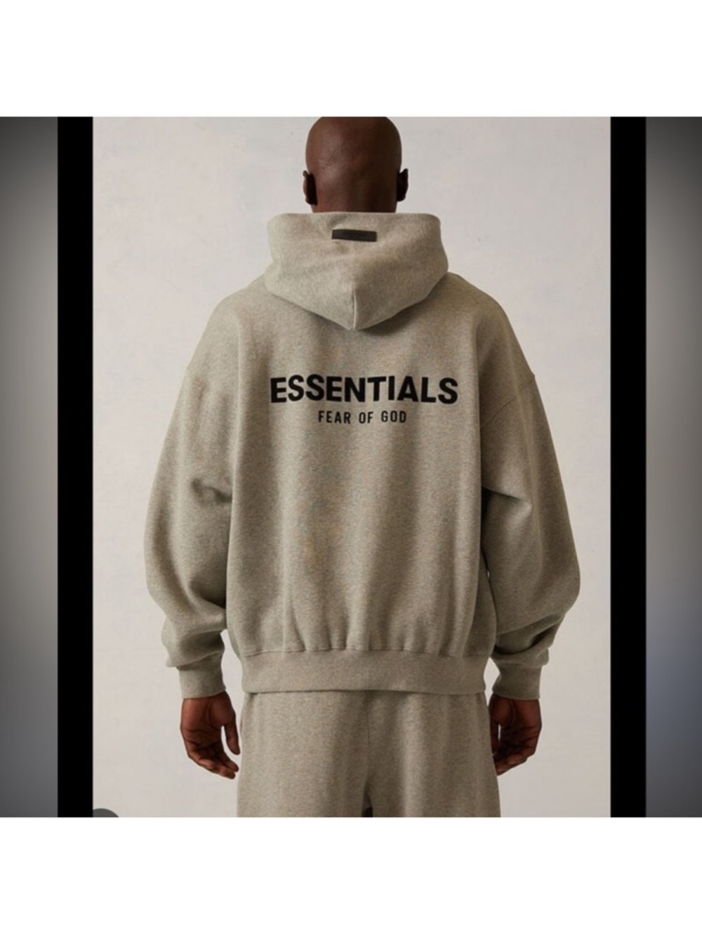 Fear of God Essentials Hoodie | Light Heather Grey | Men’s XL - Picture 5 of 10